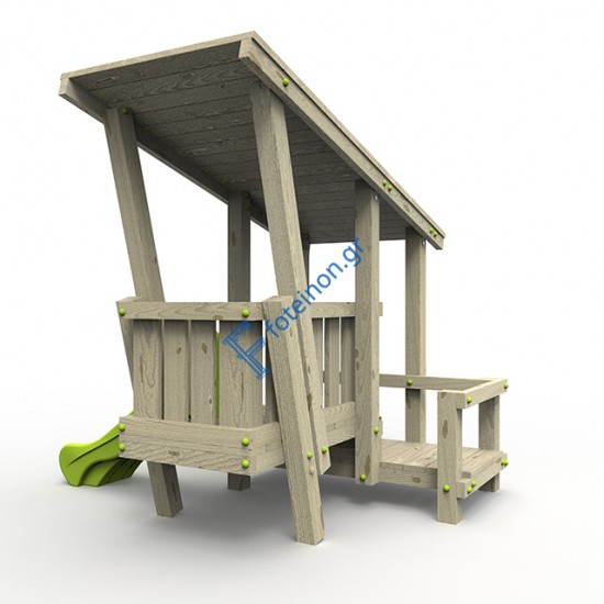 Ξύλινη παιδική χαρά - Surf shack White Rhino |  SURF SHACK